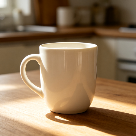 Classic Ceramic Coffee Mug with Handle